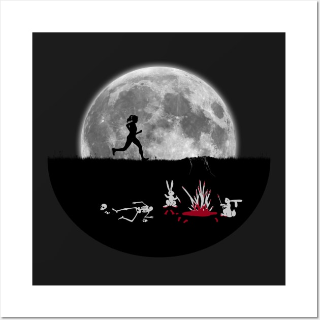 Night Runner 1 Wall Art by randompixel